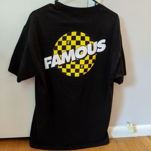 Famous Stars & Straps Checkerboard Tee (like new)
